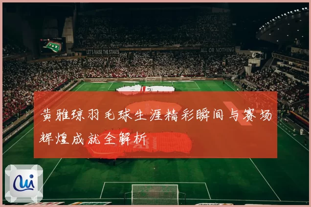 黄雅琼羽毛球生涯精彩瞬间与赛场辉煌成就全解析